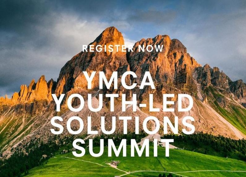 Covering an online event: Youth-Led Solutions Summit Image of a rocky mountain with green grass at the bottom